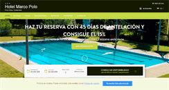 Desktop Screenshot of hotelmarcopolo.com